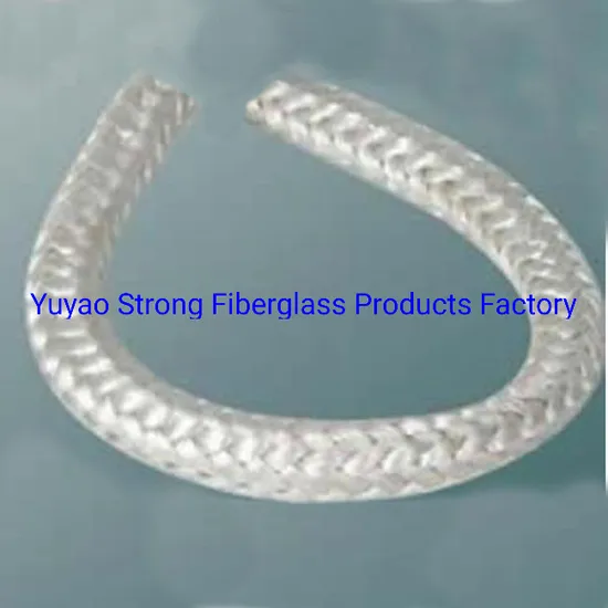 Fiberglass Braided Square Rope 5X5mm/Fiberglass Rope