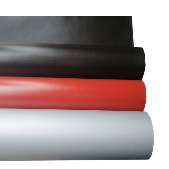 High Temperature Insulation Silicone Coated Fiberglass Fabric Silicone Cloth