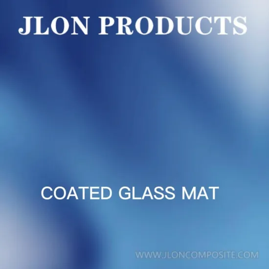 Fire Resistance, Sound Absorption Coated Fiber Glass Facer Mat for Ceiling Tile